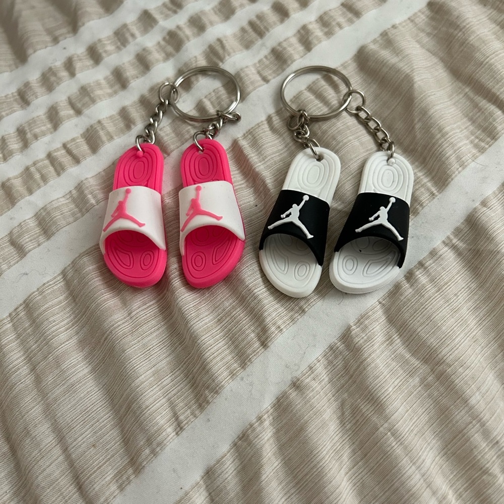 Jordan Slides Keychains